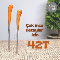42T Keçe İğnesi - En İnce (1 Adet)