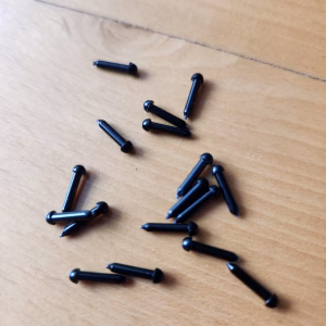 3mm siyah göz (1 çift) 3mm siyah göz (1 çift)