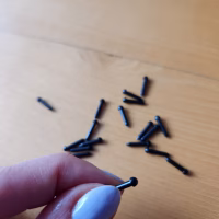 3mm siyah göz (1 çift) 3mm siyah göz (1 çift)