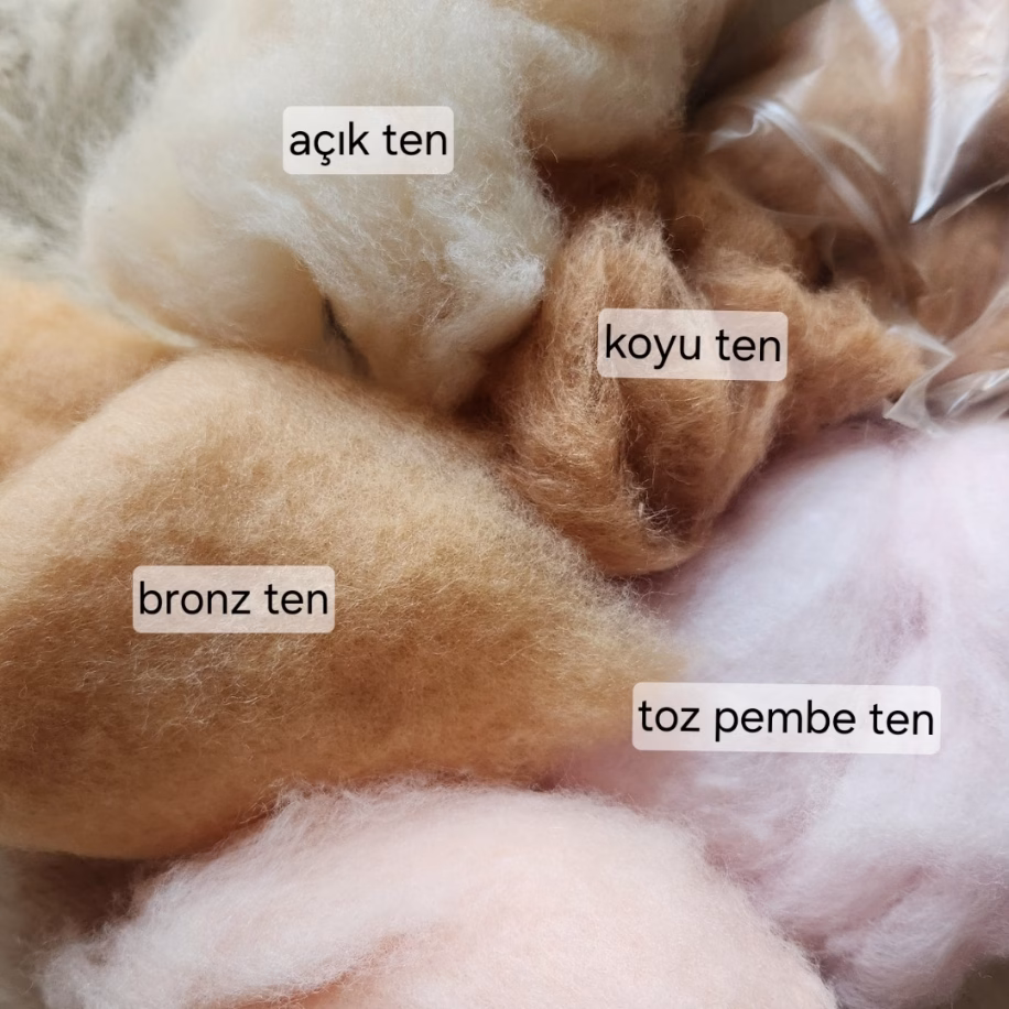 Keçe İnadı Özel - Toz Pembe Ten rengi Keçe İnadı Özel - Toz Pembe Ten rengi