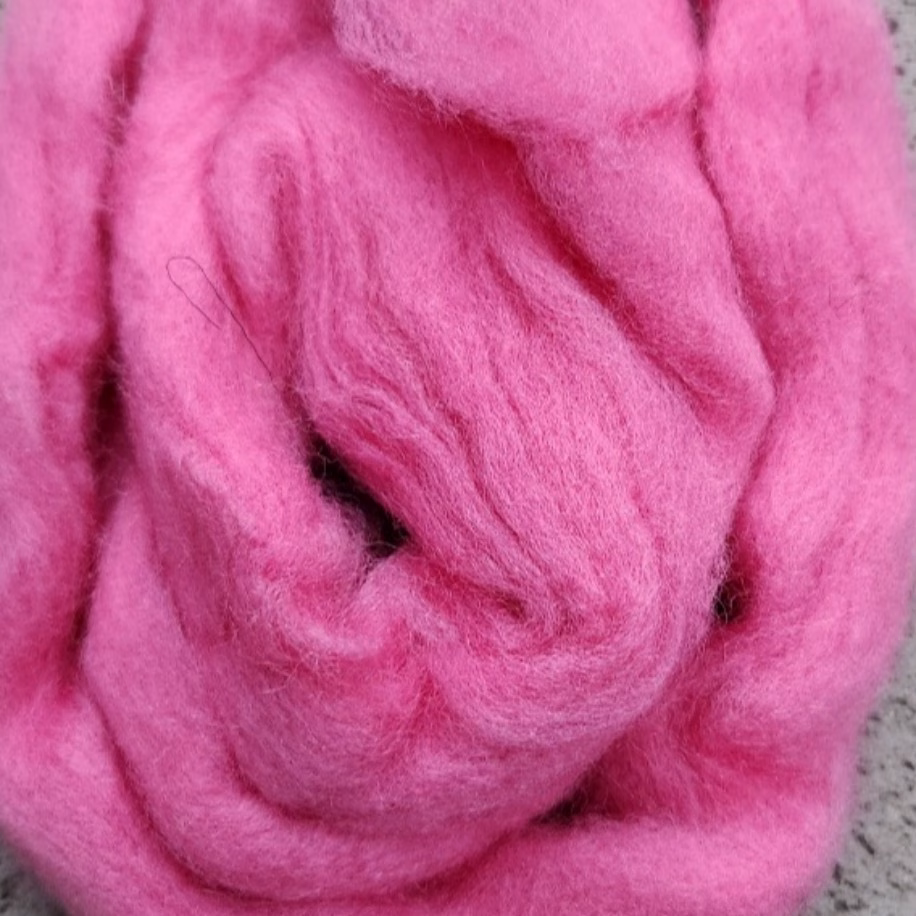 Uzun Lifli Keçe Yünü - Pembe Uzun Lifli Keçe Yünü - Pembe