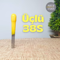 Üçlü 38S Keçe İğnesi Üçlü 38S Keçe İğnesi