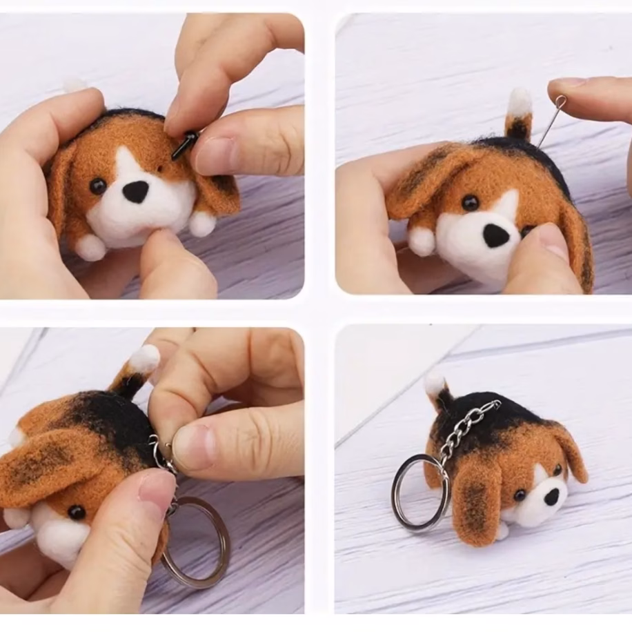 Köpek Keçe Hobi Kiti (videolu-kitapçıklı) Köpek Keçe Hobi Kiti (videolu-kitapçıklı)